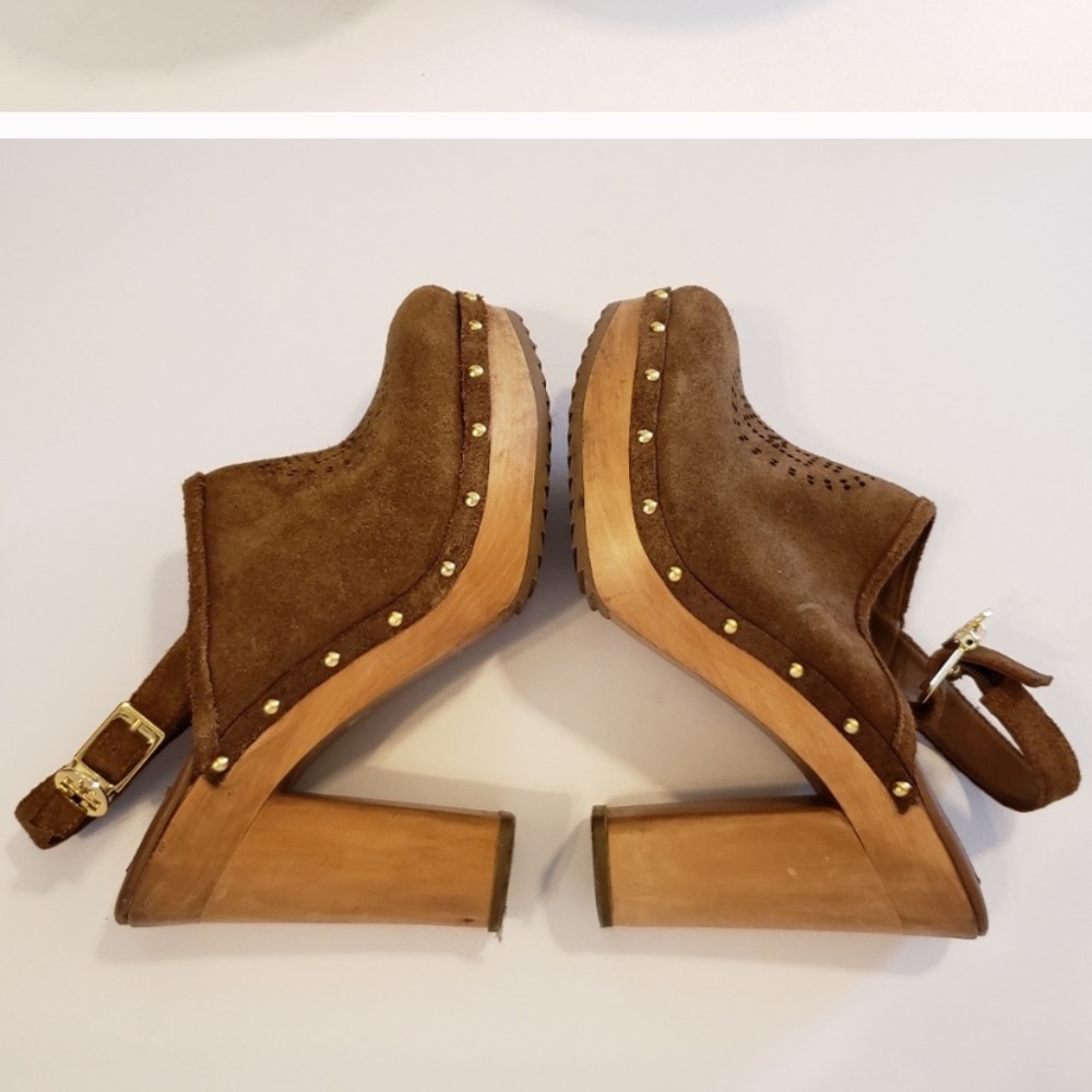 Tory Burch | suede studded clogs